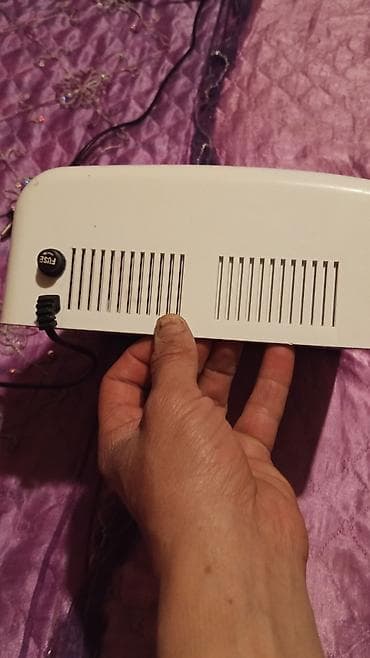 Kassa avadanlığı: UV dırnaq quruducu (manikür üçün lampa) - Elektriklə işləyən UV/LED — 3