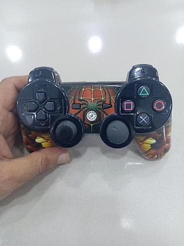 ucuz modem: Simvolik Spider‑Man dizaynlı oyun pulti + USB qəbuledici - Model — 5