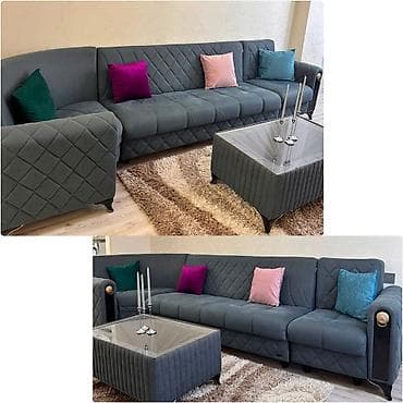 Künc divan, İşlənmiş, Açılan, Bazalı