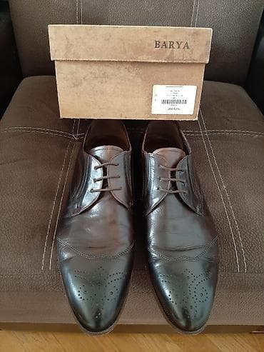 Ayaqqabılar: BARYA by Poppy kişilər üçün klassik dəri ayaqqabı - Material: VERO — 3