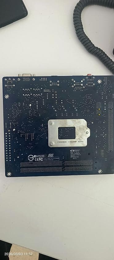 intel core i5: Foxconn H61 mATX anakart Texniki xüsusiyyətlər: - Çipset: Intel H61 - — 2