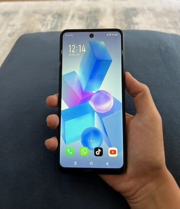 Mətbəx texnikası: Infinix Hot 40, 128 GB, rəng - Qara, Sensor — 1