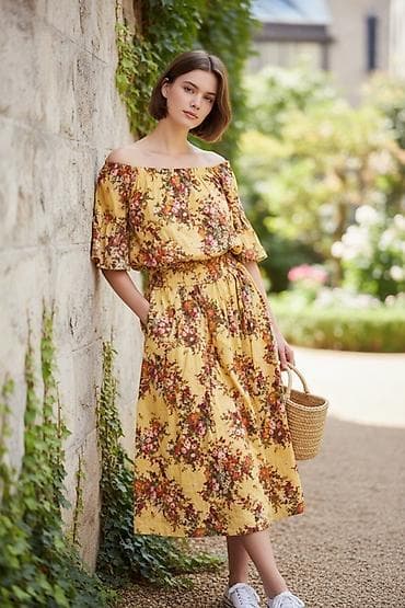 Toy paltarları və aksesuarları: Qadın geyimləri kolleksiyası - Zeytun yaşıl rəngdə, atlas parıltılı — 4