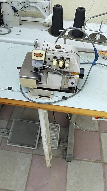 Tikiş maşınları: Sənaye overlok tikiş maşını – YAMATA - Brend/model: YAMATA overlok - — 2