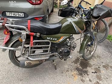 MX49 motosiklet – şəhər içi gediş-gəliş və çatdırılma üçün praktik