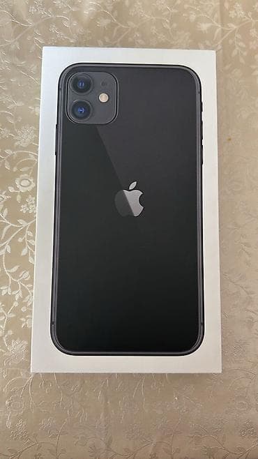 redmi 4 pro: IPhone 11, 128 GB, Qara, Simsiz şarj, Face ID — 6