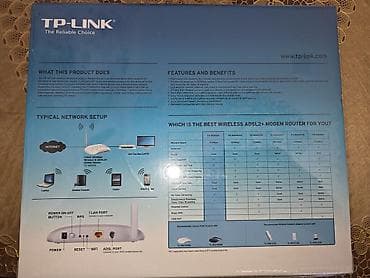 adsl tp link modem: TP-Link TD-W8151N – 1-Port 150Mbps Wireless N ADSL2+ Modem Router — 4