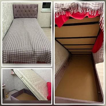 İşlənmiş, Təknəfərlik çarpayı, Bazalı, Matras ilə
