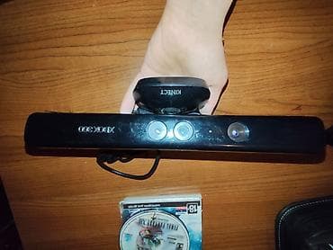 xbox barter: Xbox 360 Elit 250 gb yaddaş komplekt 5oyun diski kinetic kamerası pult — 3