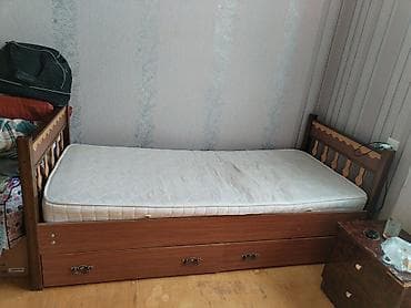 Çarpayılar: Təknəfərlik çarpayı, Matras ilə, Siyirməsiz — 10