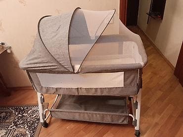 beşiy: Oğlan və qız üçün, Dördbucaq, Beşik, Matras ilə, Yellənmə mexanizmsiz — 1