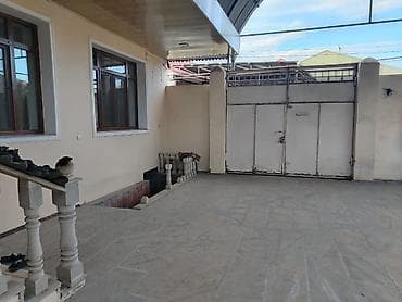 hovsanda heyet evler: Həyətyanı fərdi yaşayış evi - Geniş bağlı həyət: daşla döşənmiş — 2