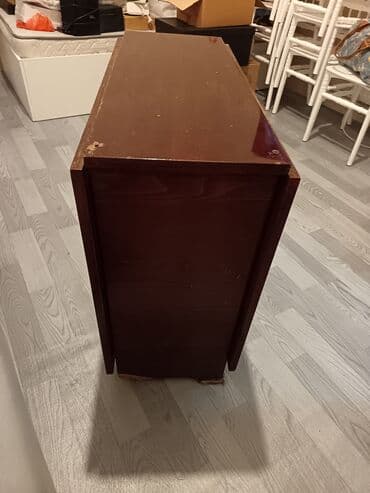 Qonaq masası, İşlənmiş, Qatlanan, Taxta, Kvadrat masa