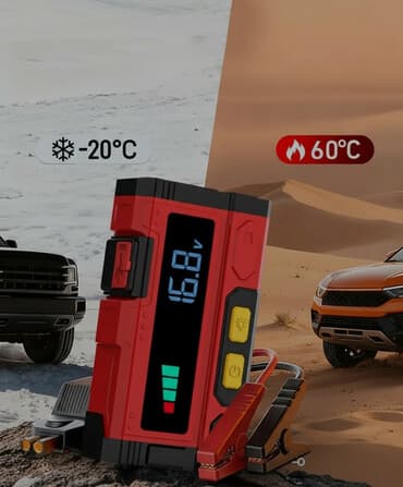 turbo az qoşqular: Avtomobil üçün daşınan start-verici (jump starter) və fövqəladə — 2