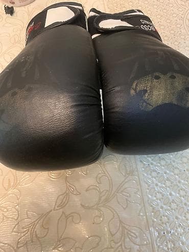бокс: AYDBOSS Boxing boks əlcəkləri - Ölçü: 12 oz (etiketdə “12” — 2