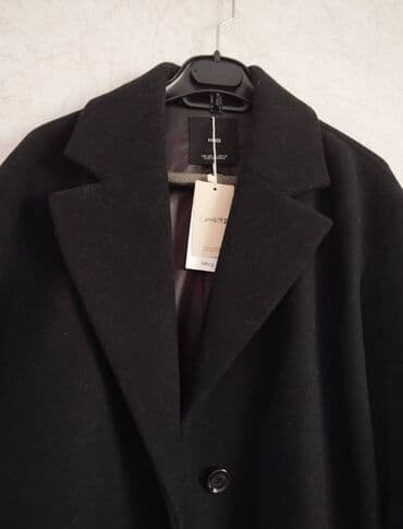 loreta palto: Palto, Mango, L, rəng - Qara — 2