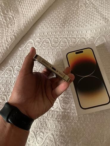 dgi mikrofon: IPhone 14 Pro, Qızılı, Face ID — 4