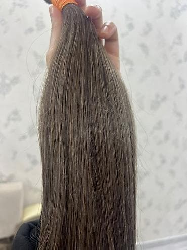 sac tebii: Təbii insan saçı – uzatma/çəpikli və ya peruk üçün uyğun tutam - — 2