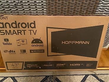 lg smart: Б/у Телевизор Hoffmann 43" FHD (1920x1080) — 1