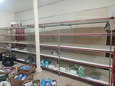 Mağaza avadanlığı: Mağaza üçün metal karkaslı vitrin rəfləri - Modul konstruksiya — 5