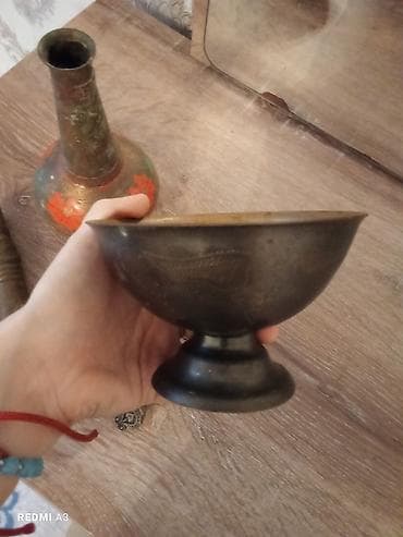 samovar qedimi: Misin qab-qacaq dəsti – misdən hazırlanmış qədim üslublu nüsxələr — 1