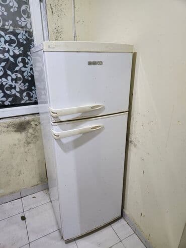 İşlənmiş 2 qapılı Beko Soyuducu Satılır, rəng - Ağ