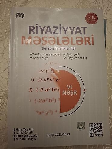 ofis levazimati: İşlənməmiş kitablar. Hər birinin qiyməti 10 m — 5