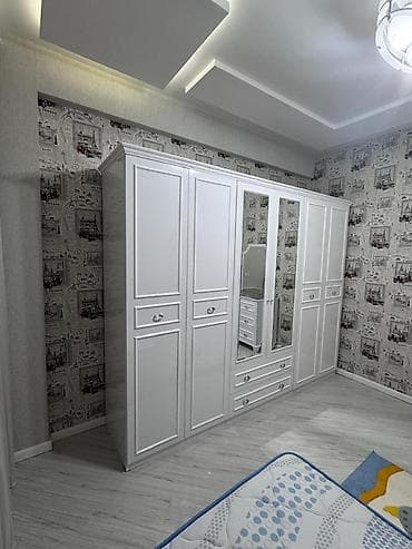 i̇şlənmiş dolablar: Uşaq/yeniyetmə otağı üçün mebel dəsti Tərkibi: - Tək nəfərlik çarpayı — 5