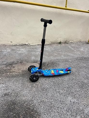 - 3 təkərli uşaq skuterı