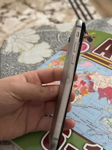 6s ayfon: IPhone 6s, 64 GB, Gümüşü, Qırıq — 4