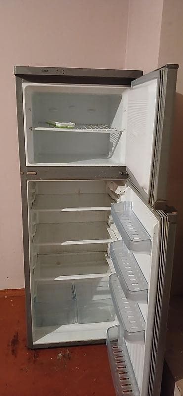 soyuducu satisi: 2 qapılı Nord Soyuducu Satılır, rəng - Boz — 1