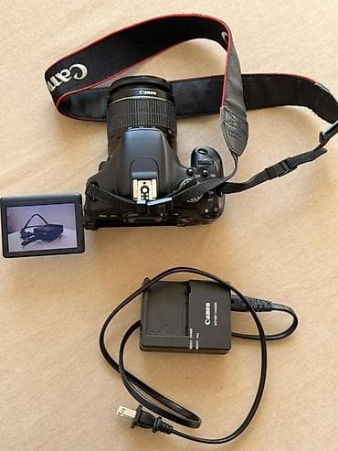 canon printer: Canon EOS 600D DSLR fotoaparat dəsti, 40000 zatvor, yalnız manual — 2