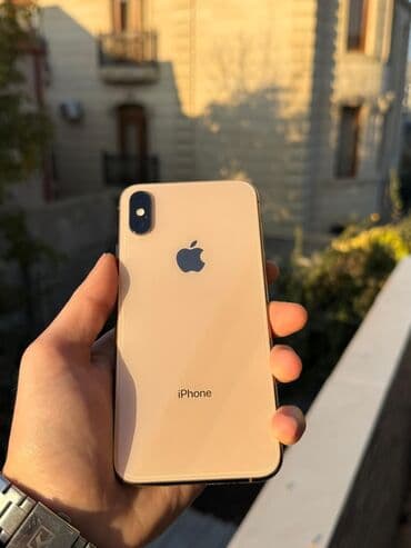 купить айфоны бу: IPhone Xs, Золотой, Face ID — 1
