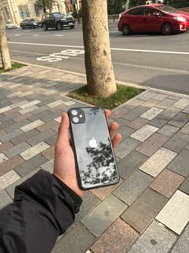 IPhone 11, 64 GB, Qara, Face ID