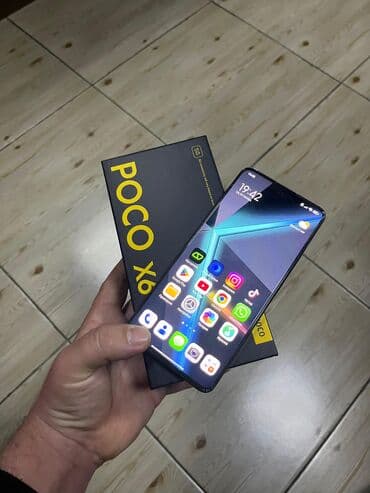 iphone 12 pro max qiymet: Poco X6, 256 GB, rəng - Qara, Sensor, Barmaq izi, Face ID — 2
