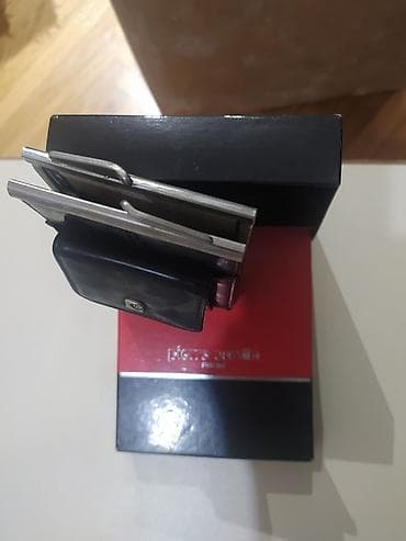 Pierre Cardin dəri kişi pulqabısı – metal klipsli model - Brend — 2