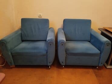 i̇şlənmiş taxt: İşlənmiş, Divan, 2 kreslo, Açılan — 2