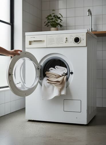 стиральная машина с вертикальной загрузкой: Paltaryuyan maşın 5 kq, İşlənmiş, Avtomat, Qurutmasız — 1