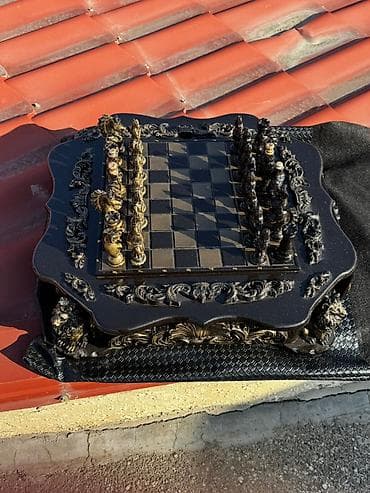 Şahmat Sahmat Çeşid çoxdu.çatdırılma 1_2 saata edilir. Qoz ağacındandı — 1