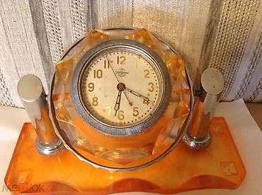 duvar saat: 100 % Orjinal Kəhraba Saat Çelyabinskiy. Təmiz Yantar daşıdı. Antik — 1