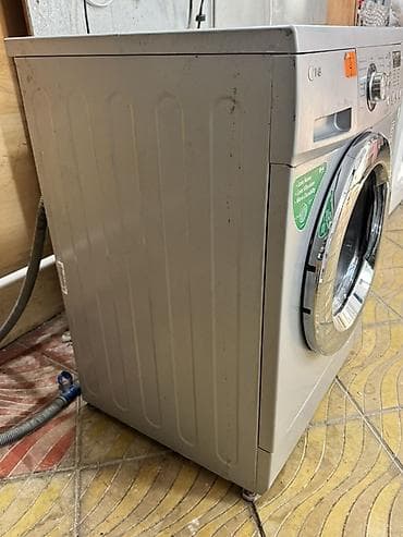 ütü təmiri: LG önyükləməli paltaryuyan maşın - Yük tutumu: 8 kq - Rəng: gümüşü — 3