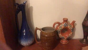 qedmi qablar: Rəng - Göy, Keramika, Rusiya — 1