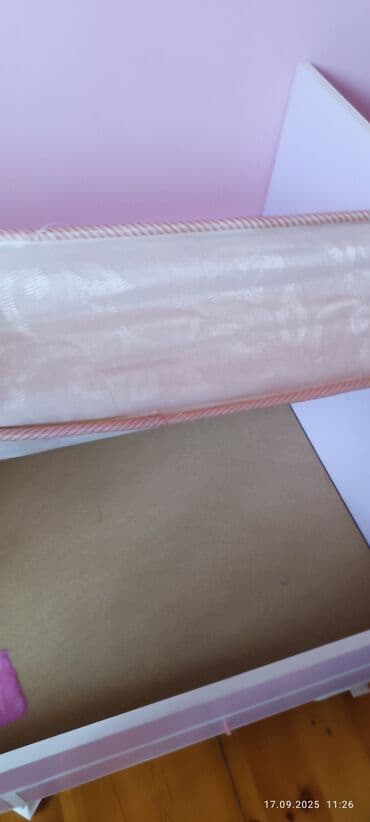 2 ci el yataq: İşlənmiş, Təknəfərlik çarpayı, Bazasız, Matras ilə, Siyirməli, Azərbaycan — 3