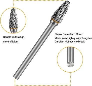 dülgər alətləri: Yonmaq üçün ucluqlar, həm taxta üçün olanı var həm metal üçün olanı — 4
