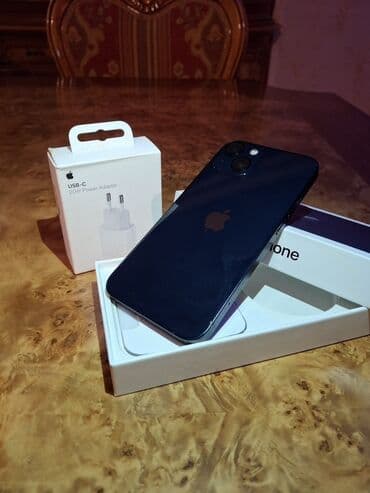 iphone 2020 se 128 gb ikinci el: IPhone 13, 128 GB, Qara, Face ID — 2