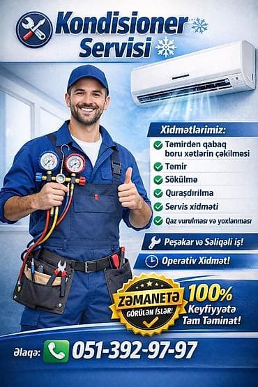 gunluk temizlik iş ilanları: Təmir, Split kondisionerlər, Təmizləmə, Zəmanətlə — 1