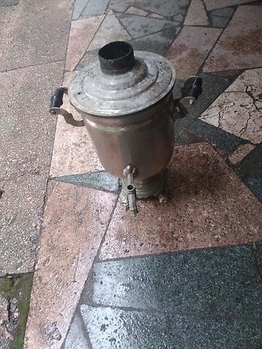 şam qapılar: İşlənmiş Od Samovar, 5 l — 1