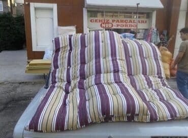 komod üçün döşəkcə: Yun matras — 7