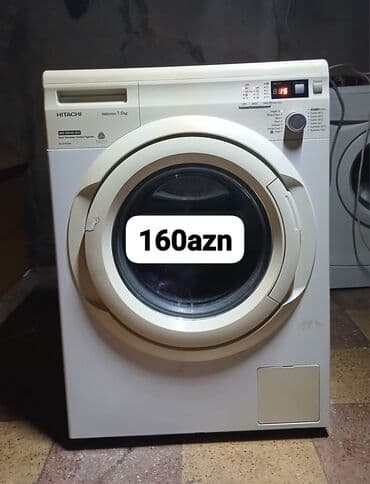 Aristonlar: Hitachi paltaryuyan maşın - Ön yükləməli, böyük baraban (Big Drum 510) — 1