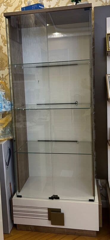 demir şkaf: Şüşəli dolab vitrini, İşlənmiş — 1